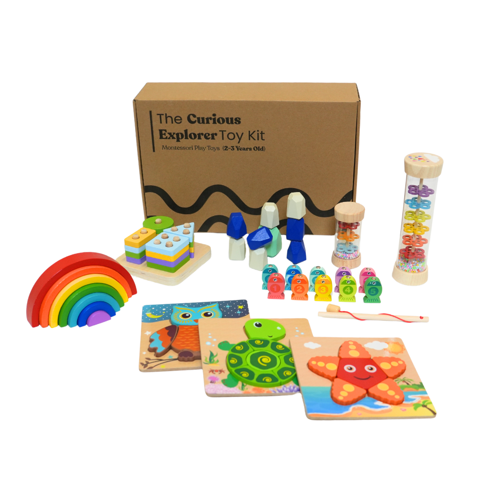 The Curious Explorer Montessori Toy Kit