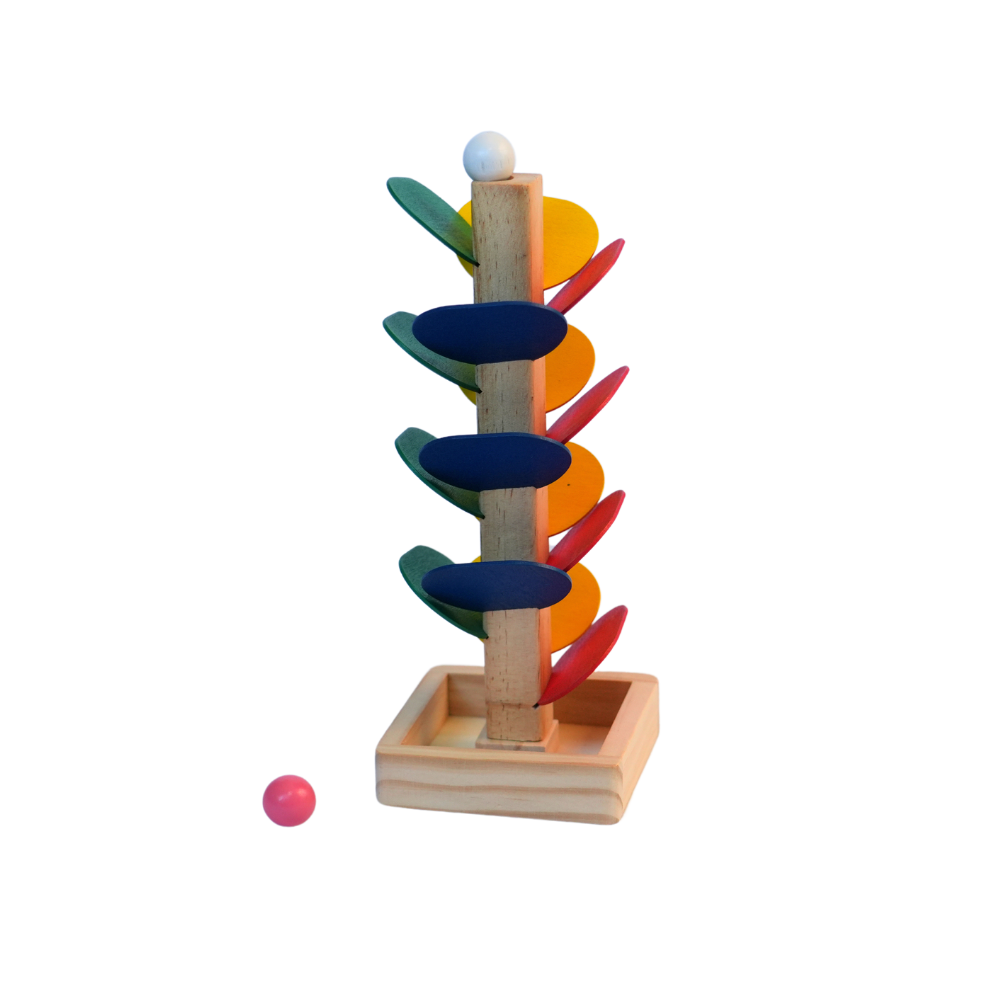 Wooden Rolling Bead Tower