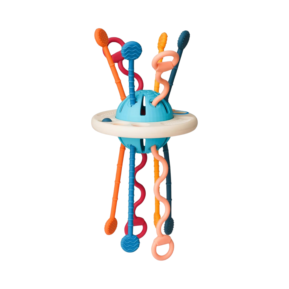 Silicone Sensory Pull Toy